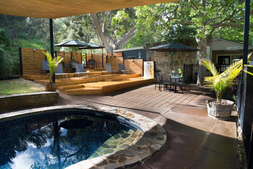 Adelaide Brownhill Creek Tourist Park Hotel ภายนอก รูปภาพ